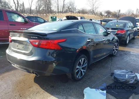 2016 Nissan Maxima 3.5 Platinum z USA, uszkodzony, nr VIN 1N4AA6AP6GC905843